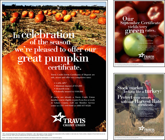 Travis Credit Union Season Ads